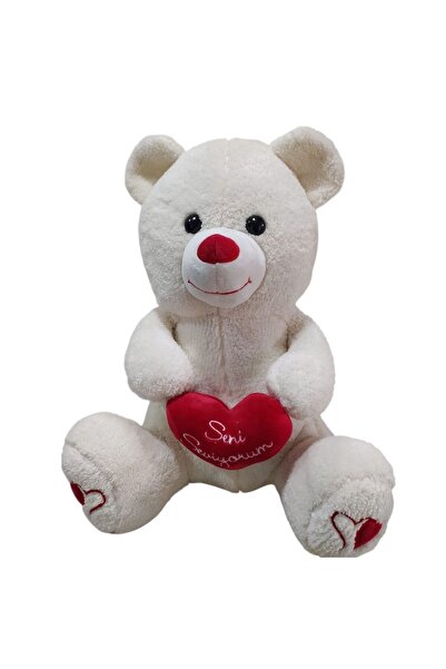 Uçar Oyuncak دب إكرو على شكل قلب مقاس 25 × 45 سم UCR-004