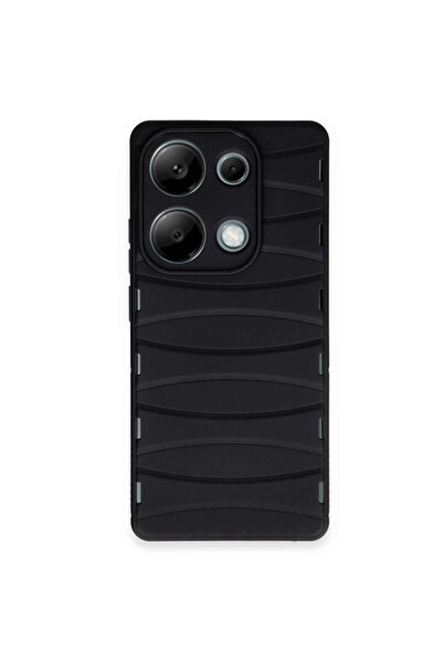 eco port غطاء سيليكون من بيبركاس لهاتف ريدمي نوت 13 برو 4G - أسود