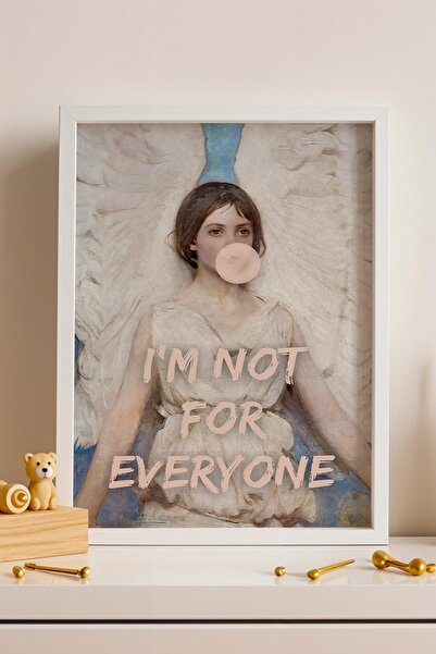 Saturn I Am Not for Everyone Framed Painting Abbott Handerson Thayer Angel De...