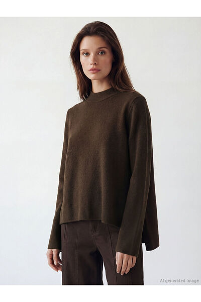 LC Waikiki Peak New Season Half Turtleneck Women's Knitwear Sweater