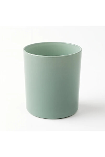 Poyrish كوب زجاجي ملون ليبرتي - أخضر فاتح غير لامع