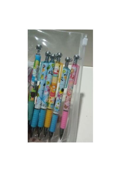 Masis Renkli Karikatür Sevimli Uçlu Kalem 6'lı