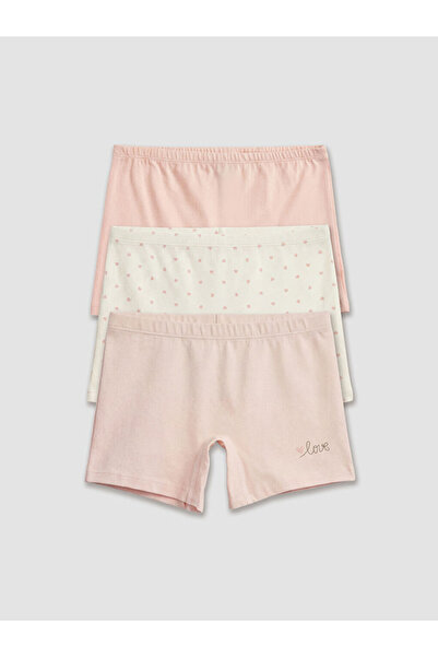 LC Waikiki Sparkling Choices Embroidered Girls' Boxer 3-Piece from Shining Store