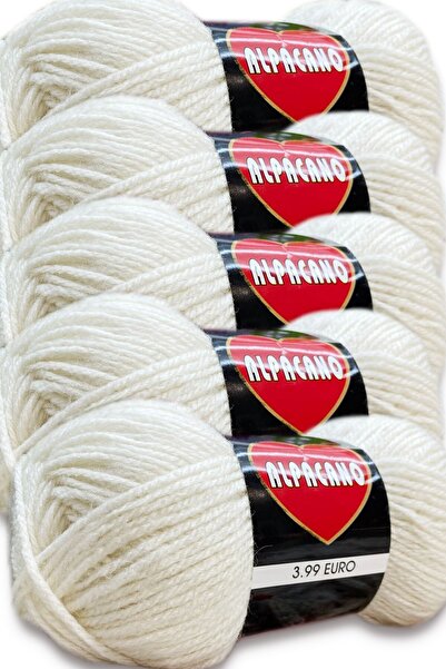 outletyarn Alpaca Lux Knitting Yarn -256 (5X100) Gram Package