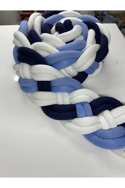 GULDESIGN 50c100 واقي سرير الأطفال 300 سم نموذج شبكي للحماية من الانزلاق