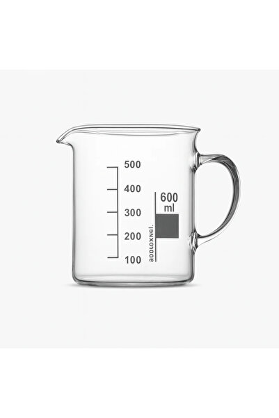 Poyrish Beaker Glass with Handle 600 Ml.
