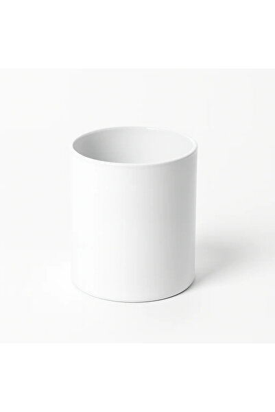 Poyrish كوب زجاجي ملون ليبرتي - أبيض غير شفاف 5322-OP