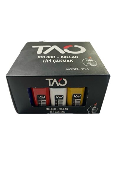 TAO DOLDURULABİLİR RENKLİ ÇAKMAK 50 adet