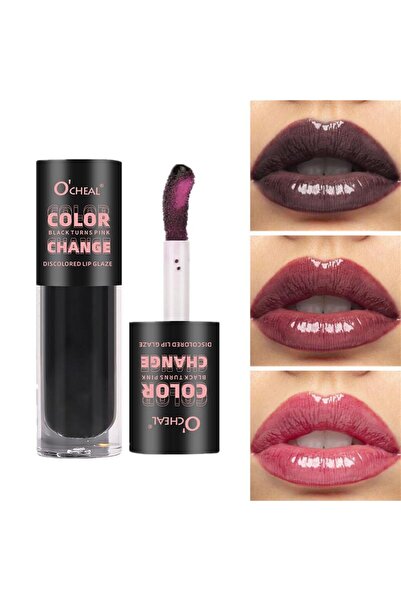 O'Cheal O’CHEAL Color Changing Liquid Lipstick – black/pink