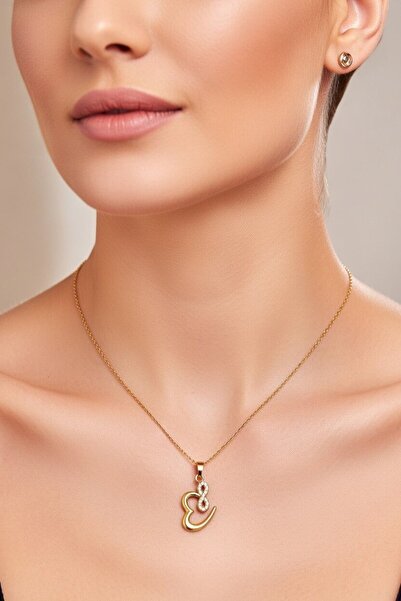 BB BİBUTİKSHOP My Heart Is with You – Radiant Infinity Heart Necklace