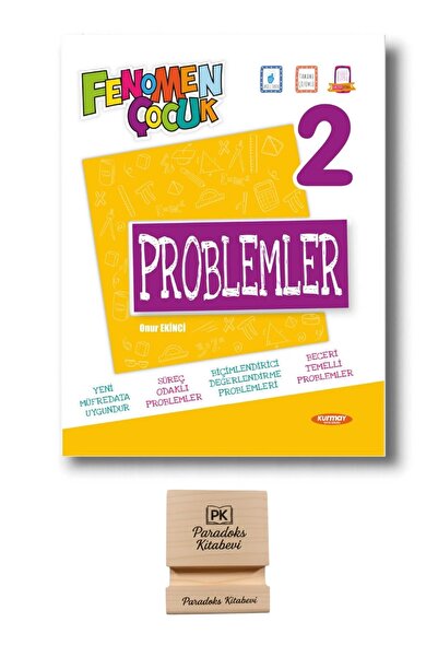 Fenomen Yayıncılık Fenomen Çocuk 2. Sınıf Problemler Kitabı ve Telefon Standı
