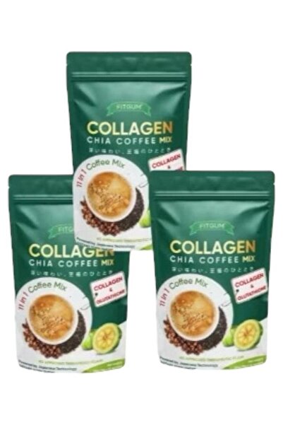 Fitgum FIT GUM Collagen chai coffee 11in1 shape coffee 3pack
