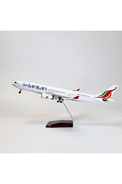 ehobim SriLankan Airbus A330 Yolcu Uçağı Model Uçak 1/135 Ölçek 47cm