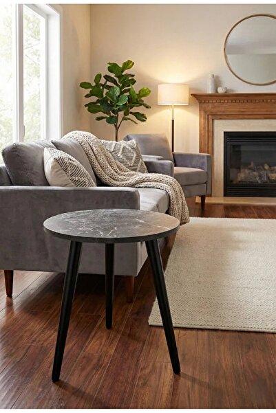 Fun Moment Elegant serving table for the living room (Diameter 33 cm x Height...