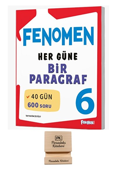 Fenomen Yayıncılık Fenomen 6. Sınıf Her Güne Bir Paragraf Soru Bankası ve Tel...