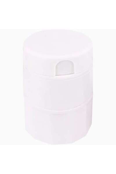DAMUR Multifunctional Pill Box, 4 in 1, Water Cup, Cutting, Crushing, Storage...