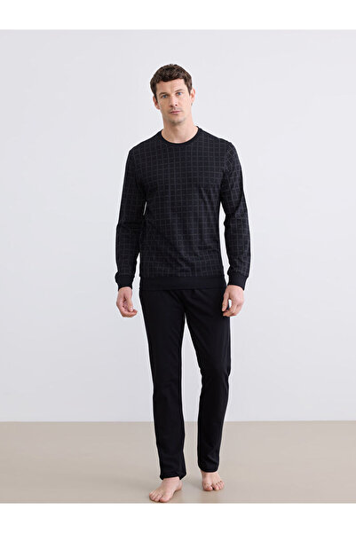 LC Waikiki RMZ GİYİM FARKIYA StandardFit Ανδρικό Σετ Πιτζάμες