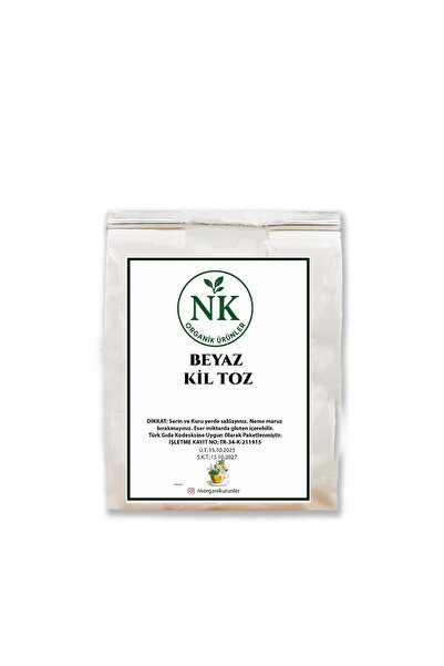 nk organik White clay 1000gr