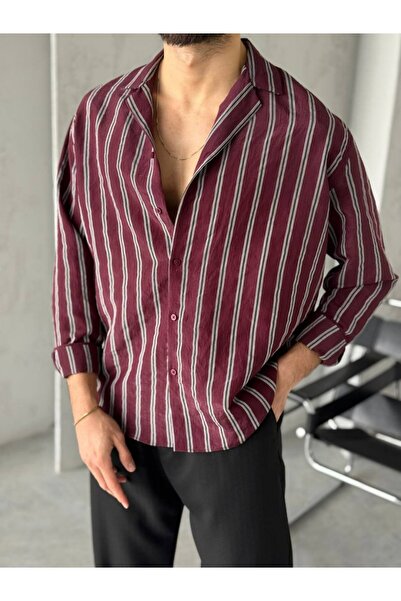 perasttesktil Men's Apaş Collar Regular Shirt