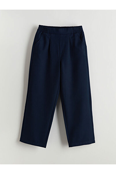 LC Waikiki Sparkling Choices Wide Leg Pleated Girls' Pants from Shining Store