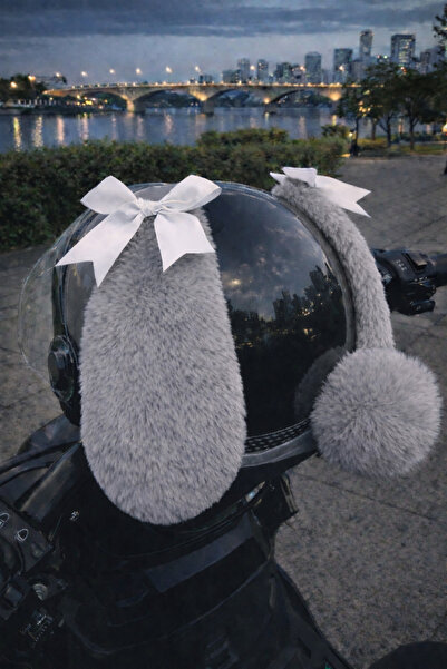 Beta motorsiklet motor peluş kask kulagi kask süsü aksesuar