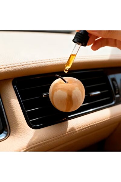 OEM Difuzor auto din lemn cu ulei esențial, lavandă, design compact, fără bat...