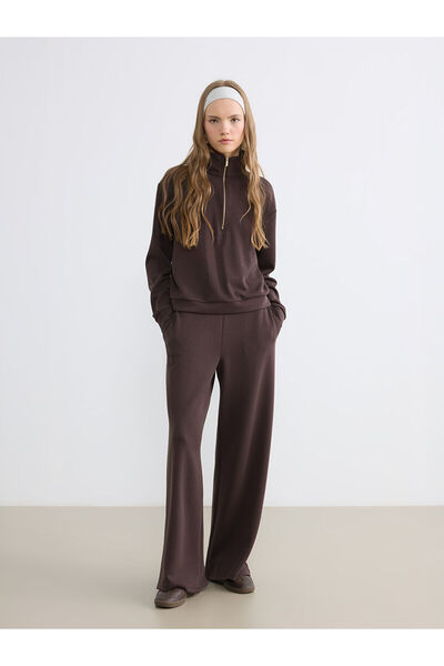 LC Waikiki Peak New Season Striped Soft Touch Women's Sweatpants