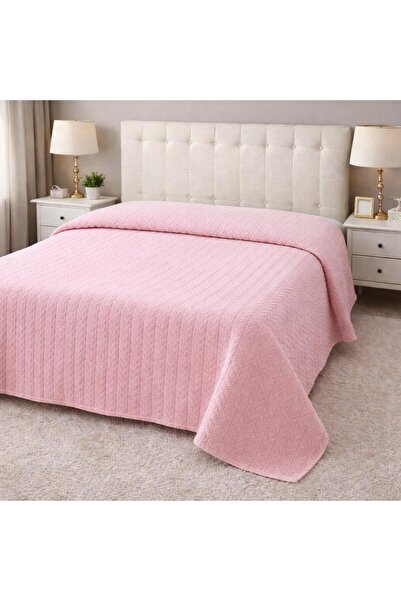 Vicuna Home Çift Kişilik Pike Yatak Örtüsü