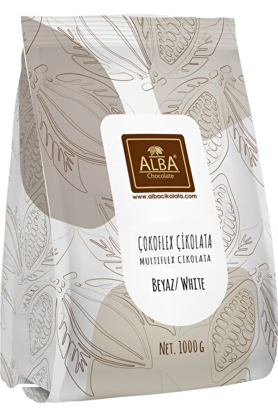 Alba Beyaz Fleks Çikolata 1 KG