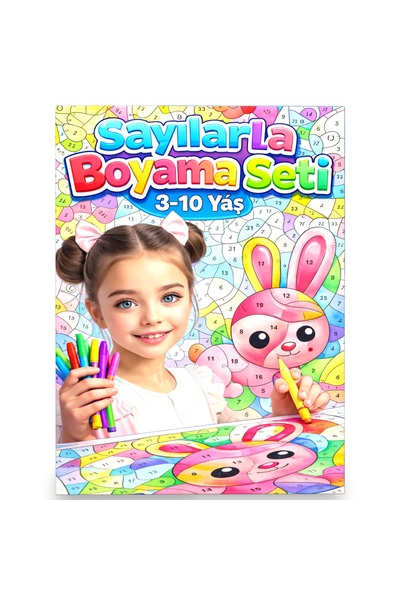 Enine Boyuna Eğitim 🎨   مجموعة الرسم بالأرقام (للأعمار من 3 إلى 10 سنوات)