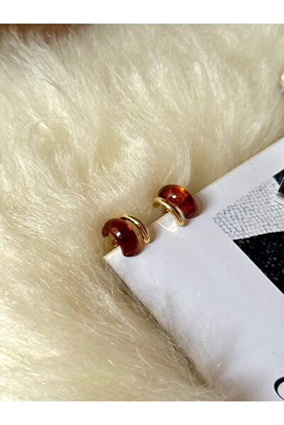 YOUES JEWELRY Steel Vintage Model Stone Earrings