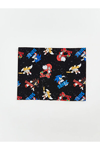 LC Waikiki Guler pentru gât pentru băieți cu imprimeu Sonic, alegere străluci...