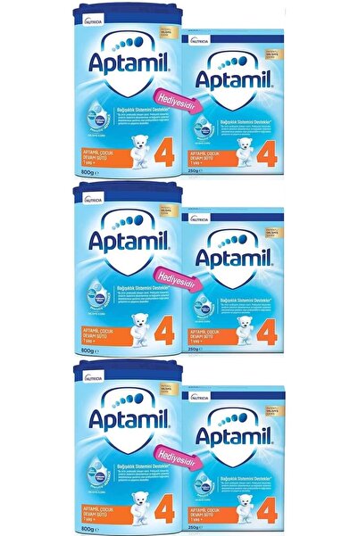 Aptamil Nutrıcıa 800GR+250GR:1050GR Devam Sütü No:4 (1 Yaş ve Üzeri) Avantaj ...