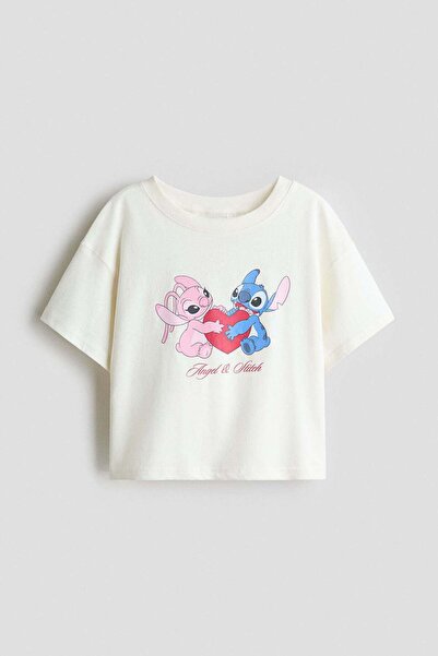 H&M Print-motif cotton T-shirt