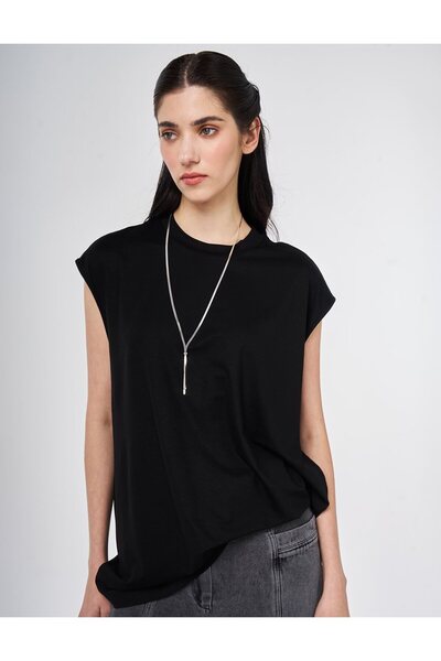 KYR Zero Neck T-Shirt Black