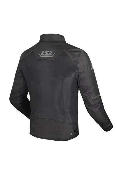 LS2 Breeze Siyah Yazlık Motosiklet Montu