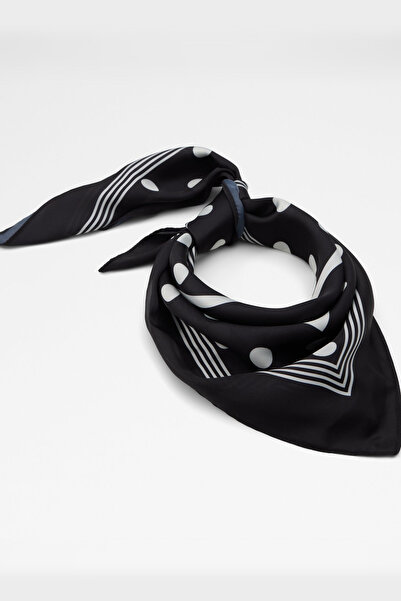 Aldo JETAIME - Kadın Siyah Beyaz Fular