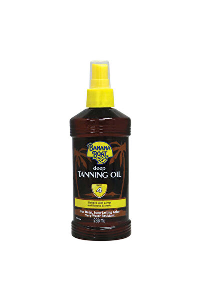 Banana Boat Water-Resistant Deep Tanning Oil Spray with Carrot & Banana Extra...