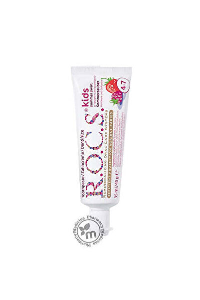 R.O.C.S. Rocs Kids 4 7 Efficient Protection Against Caries With Summer Swirl ...
