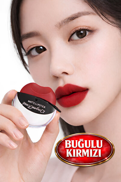 Dragon Kadife Buğulu Mat Kırmızı Ruj – Yoğun Pigmentli, Uzun Süre Kalıcı