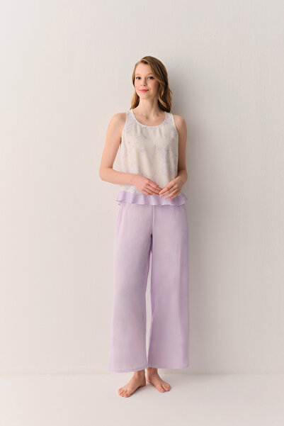 SUWEN Amy Atlet Pantolon Pijama Takımı