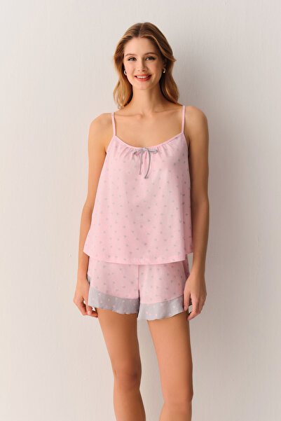 SUWEN Lovina Atlet Şort Pijama Takımı