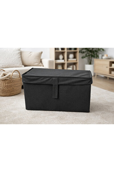 ALBE HOME Çok Amaçlı Kutu Mini Organizer Düzenleyici ANTRASİT 40X30X26