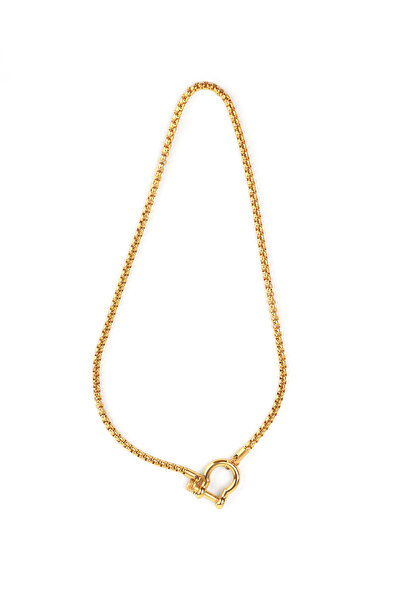 TAAHIRA قلادة ماهي بسلسلة دائرية وقفل