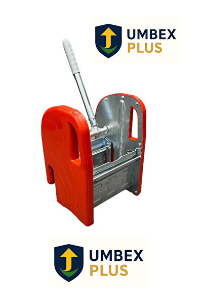 UMBEX PLUS UMBEX Çift Kovalı Temizlik Ve Paspas Arabası Yedek ( Çelik Presi )...