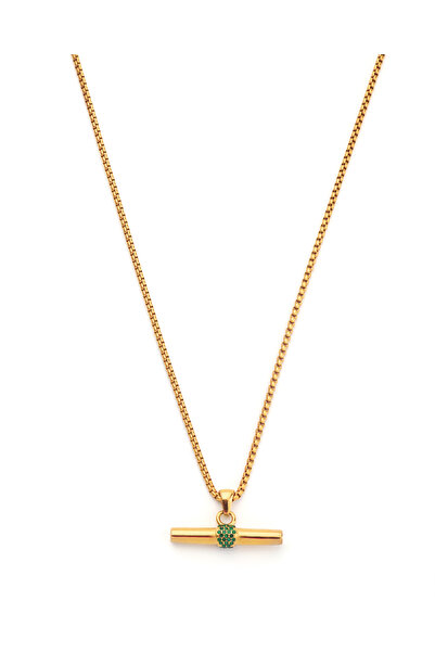 TAAHIRA قلادة لولو مطلية بالذهب