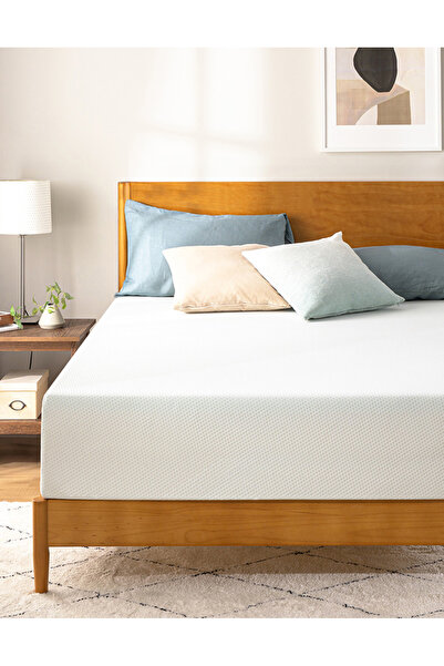 Zinus Green Tea Memory Foam King Mattress Medium Firm Fiberglass Free, 200L x...