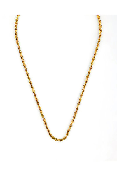 TAAHIRA 18kt G.P Rope Chain Necklace