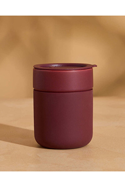 REDTAG Burgundy Travel With Lid And Silicon Cover