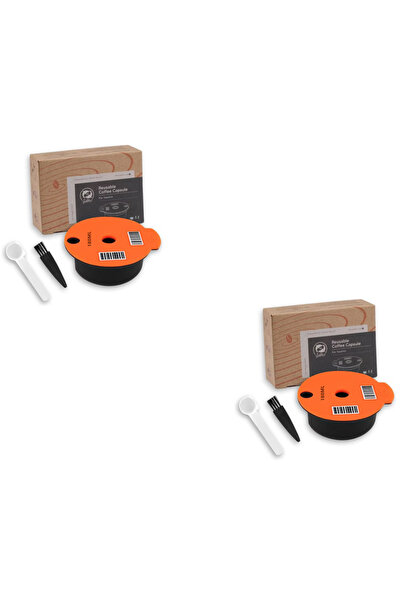 OEM Set 2 capsule reutilizabile Bosch Tassimo 180ML, cu accesorii curatare